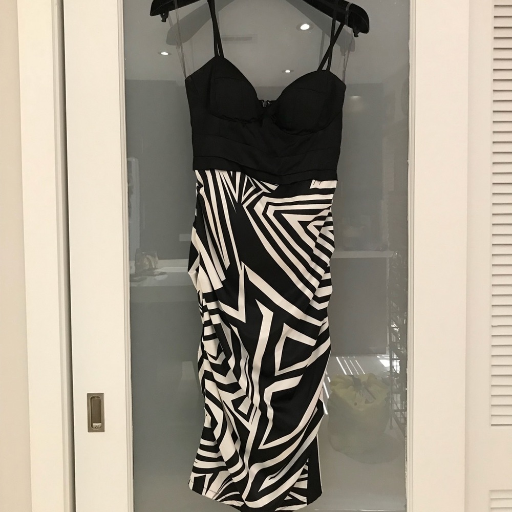 Rubber Ducky Productions Geometric Bustier Dress